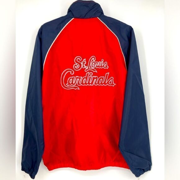 St.Louis Cardinals MLB Men’s Baseball Windbreaker Size L NWOT - Picture 3 of 8